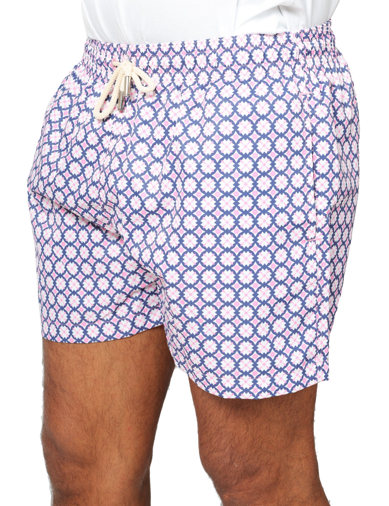 COSTUME MARE UOMO DON PEPè PANAREA FANTASIA IN TESSUTO ULTRA LEGGERO CON COULISSE