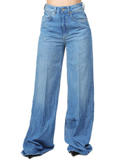 JEANS DONNA DONDUP BEATRIX LAVAGGIO MEDIO WIDE LEG