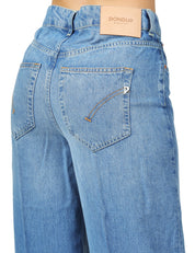 JEANS DONNA DONDUP BEATRIX LAVAGGIO MEDIO WIDE LEG