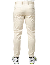 PANTALONE UOMO ENTRE AMIS SENNA SAND SLIM CON TASCA AMERICA