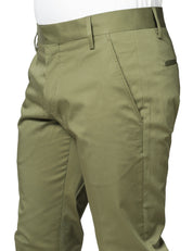 PANTALONE UOMO ENTRE AMIS SENNA MILITARE CON TASCA AMERICA SLIM FIT
