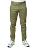 Pantalone uomo entre amis senna militare con tasca america slim fit
