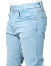 JEANS UOMO ENTRE AMIS CHRIS DENIM CHIARO 5 TASCHE REGULAR FIT