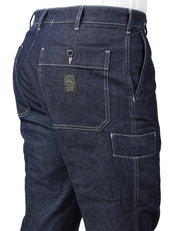 JEANS UOMO FORNITURE CIVILI JALEBI DENIM SCURO CON TASCA A TOPPA DAVANTI