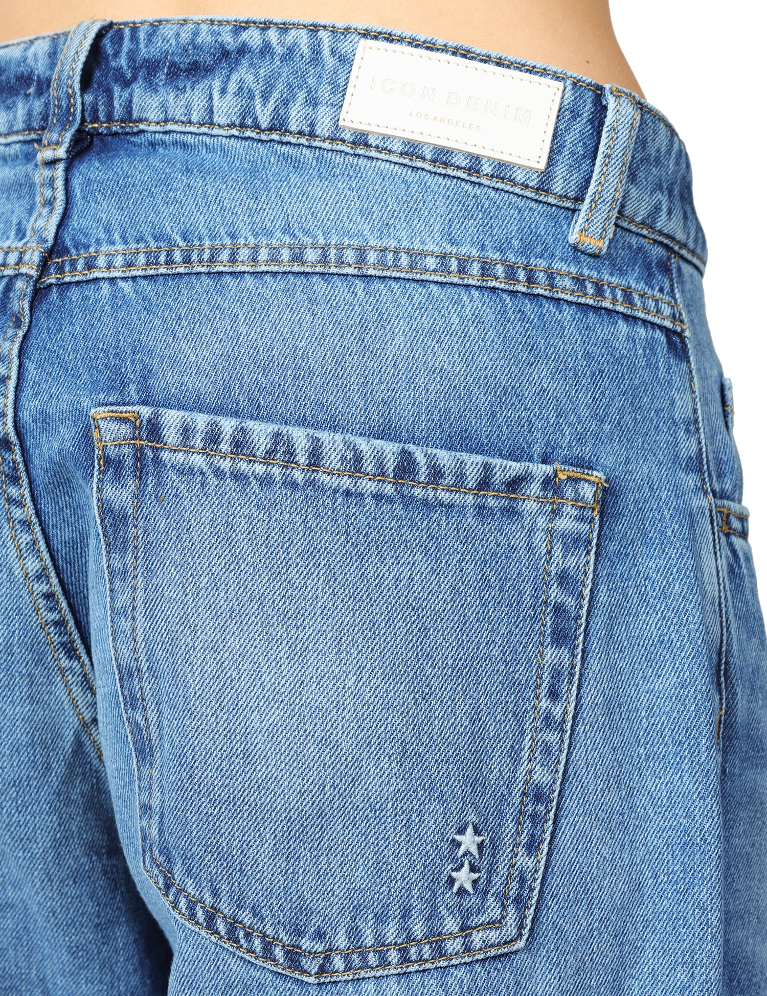 JEANS DONNA ICON DENIM BEA LAVAGGIO MEDIO A GAMBA DRITTA
