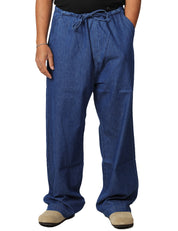 JEANS UOMO ICON DENIM CODY BLU CON COULISSE 100% COTONE ULTRA LIGHT