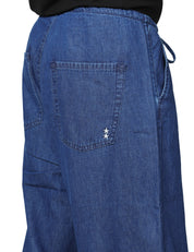 JEANS UOMO ICON DENIM CODY BLU CON COULISSE 100% COTONE ULTRA LIGHT