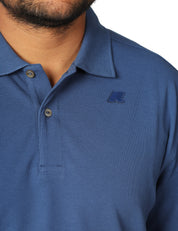 POLO UOMO K-WAY SIMOR A MEZZE MANICHE IN PIQUET ELASTICIZZATO