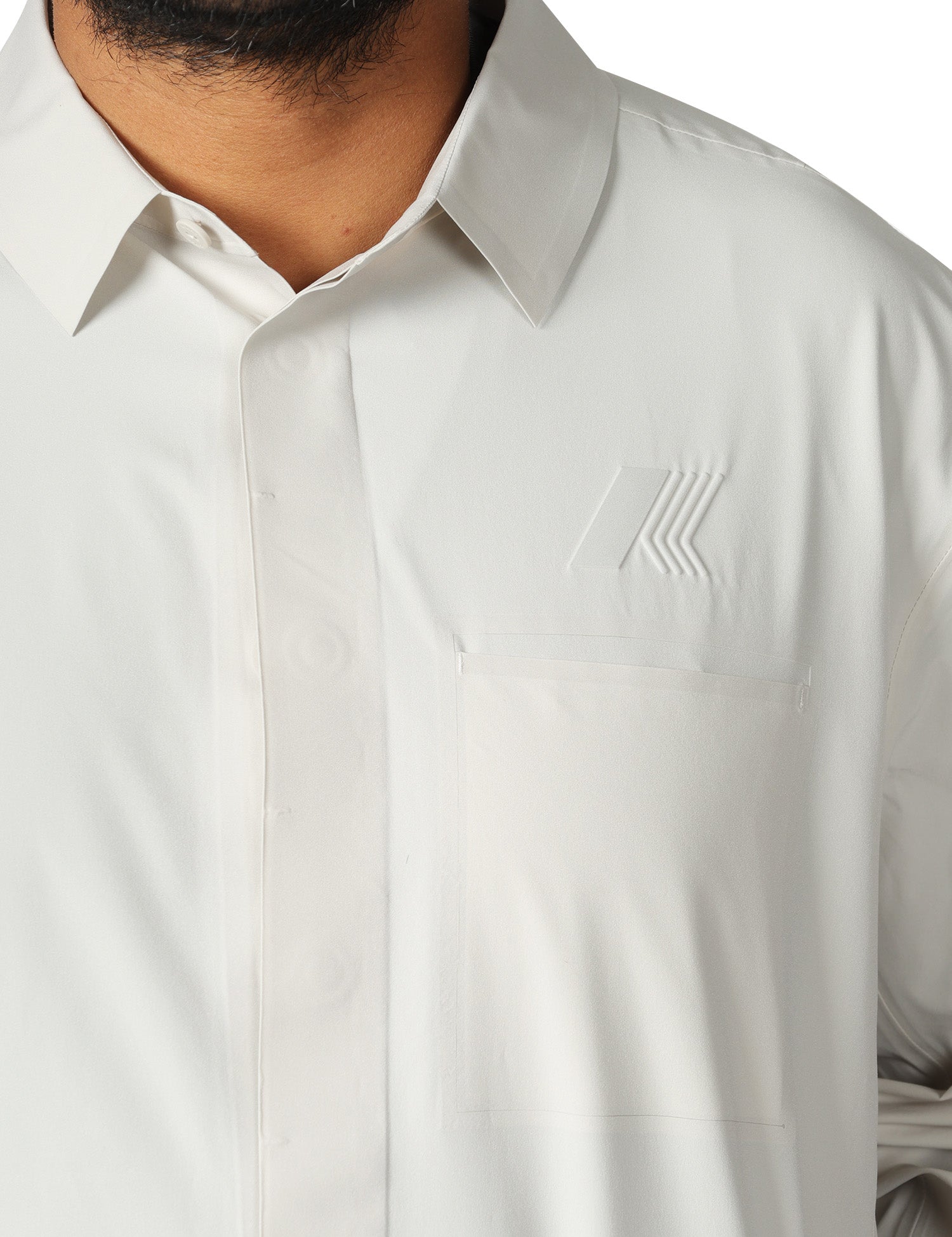 GIACCA UOMO K-WAY SHARRIE TECH BEIGE IN TESSUTO TECNICO AD ASCIUGATURA RAPIDA