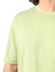 T-SHIRT UOMO K-WAY COMBE GREEN GIROCOLLO IN FILATO DI PURO COTONE