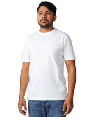T-SHIRT UOMO K-WAY BIANCA ODOM GIROCOLLO IN JERSEY DI COTONE