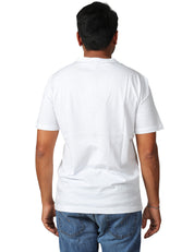 T-SHIRT UOMO K-WAY BIANCA ODOM GIROCOLLO IN JERSEY DI COTONE