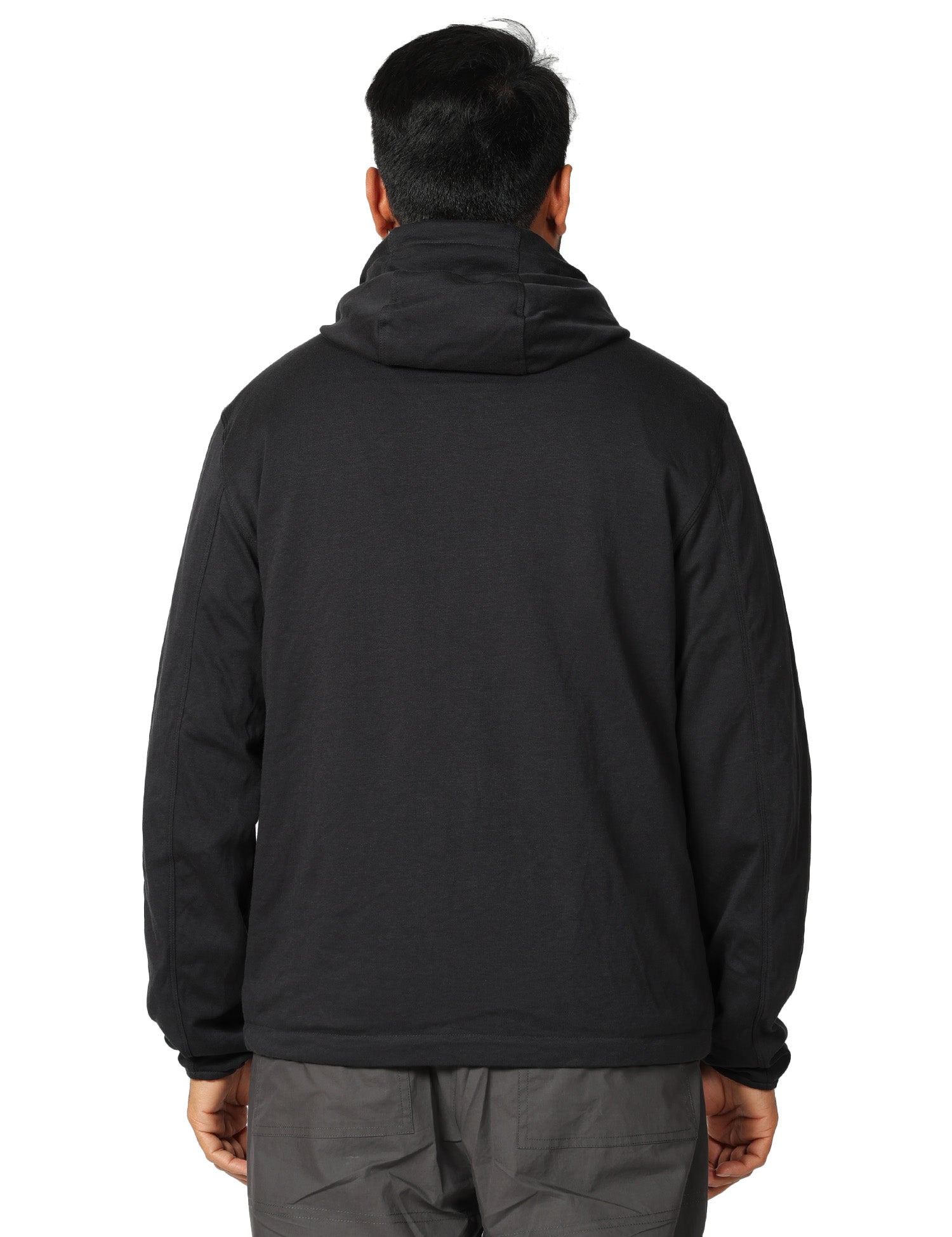 GIUBBOTTO UOMO K-WAY JAKE BLACK/GREEN REVERSIBILE IN DOPPIO TESSUTO CON CAPPUCCIO E ZIP