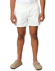 COSTUME MARE K-WAY HAZEL BEACH WHITE IN TESSUTO QUICK DRY CON ELASTICO IN VITA