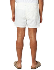 COSTUME MARE K-WAY HAZEL BEACH WHITE IN TESSUTO QUICK DRY CON ELASTICO IN VITA