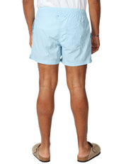 COSTUME MARE UOMO K-WAY HAZEL BEACH BLUE IN TESSUTO QUICK DRY CON ELASTICO IN VITA