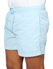 COSTUME MARE UOMO K-WAY HAZEL BEACH BLUE IN TESSUTO QUICK DRY CON ELASTICO IN VITA
