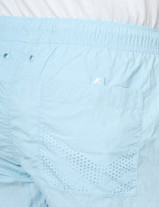 COSTUME MARE UOMO K-WAY HAZEL BEACH BLUE IN TESSUTO QUICK DRY CON ELASTICO IN VITA