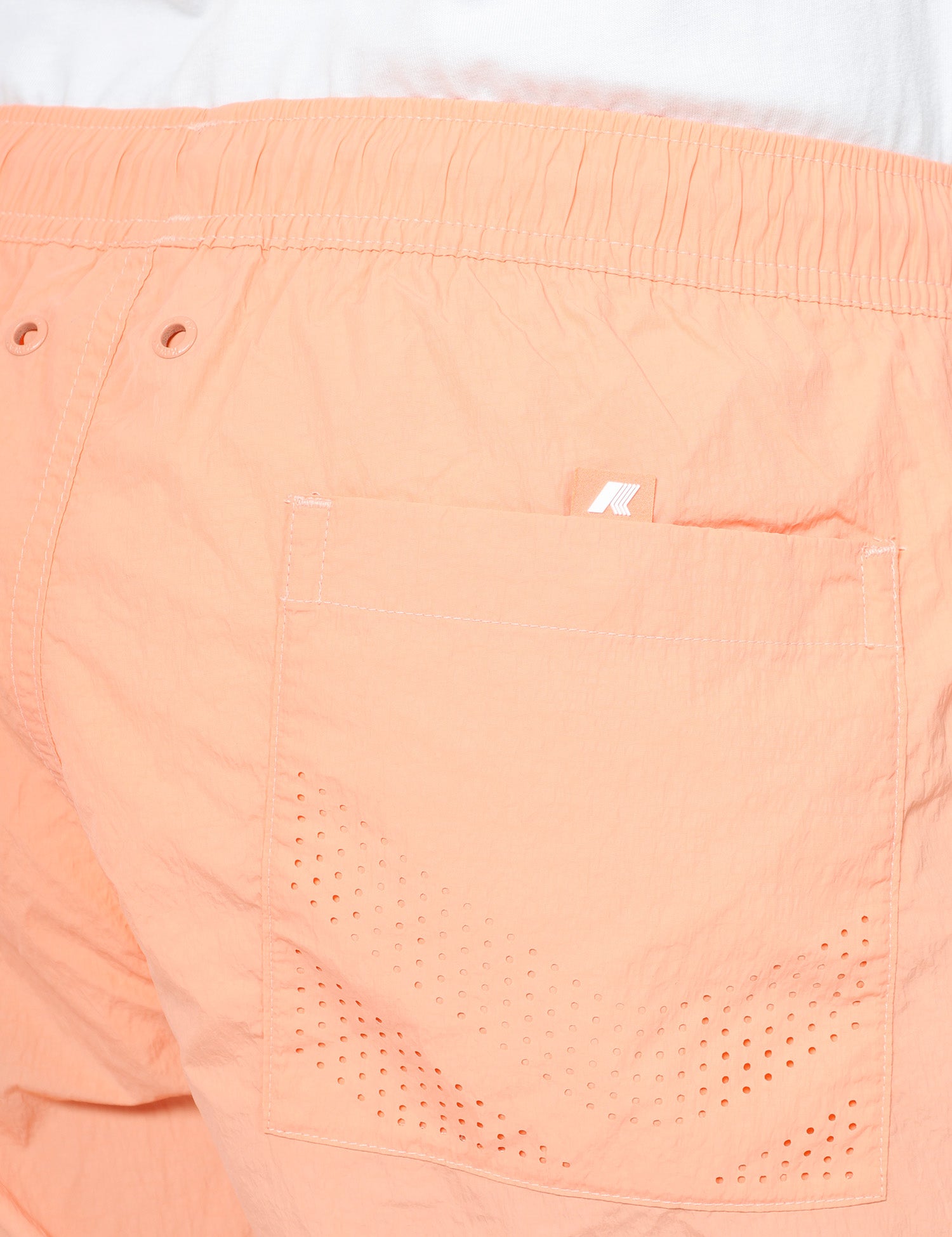 COSTUME MARE UOMO K-WAY HAZEL BEACH PINK IN TESSUTO QUICK DRY ED ELASTICO IN VITA