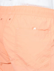 COSTUME MARE UOMO K-WAY HAZEL BEACH PINK IN TESSUTO QUICK DRY ED ELASTICO IN VITA