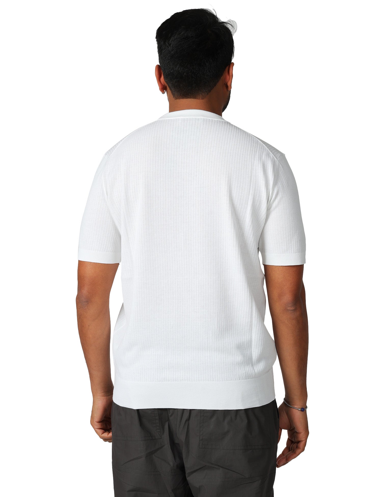 MAGLIA UOMO KANGRA GIROCOLLO CON LAVORAZIONE TRECCE E COSTE 100% COTONE