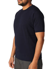MAGLIA UOMO KANGRA BLU GIROCOLLO 100% COTONE
