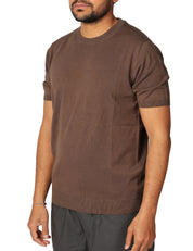 MAGLIA UOMO KANGRA CAFFè GIROCOLLO 100% COTONE