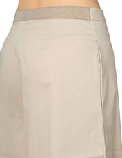 PANTALONE DONNA LIVIANA CONTI MARYLIN DUNA TAGLIO CROP AMPIO IN COTONE