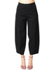 Pantalone donna liviana conti harper nero in punto milano linea baloon