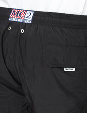 COSTUME MARE UOMO MC 2 SAINT BARTH BLACK EDIZIONE PANTONE CON COULISSE