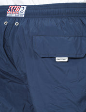 COSTUME MARE UOMO MC 2 SAINT BARTH BLU NAVY EDIZIONE PANTONE CON COULISSE