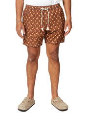 COSTUME MARE UOMO MC 2 SAINT BARTH BROWN FANTASIA GIRAFFE CON COULISSE