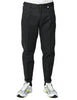 Pantalone uomo myths nero con pinces singola e vita elasticizzata