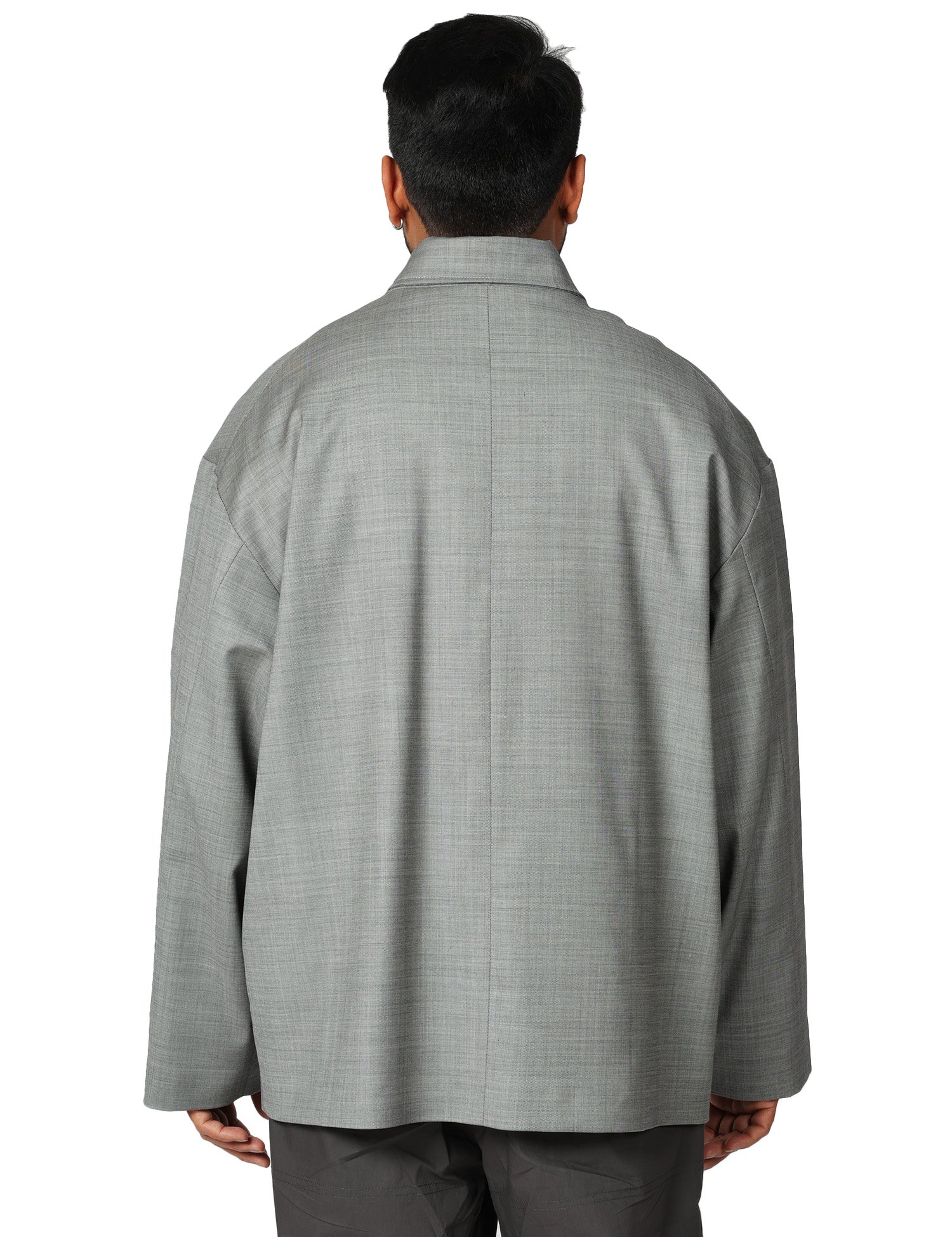 GIACCA UOMO NINE IN THE MORNING CAIO IRON CON COLLETTO E BOTTONI OVERSIZE