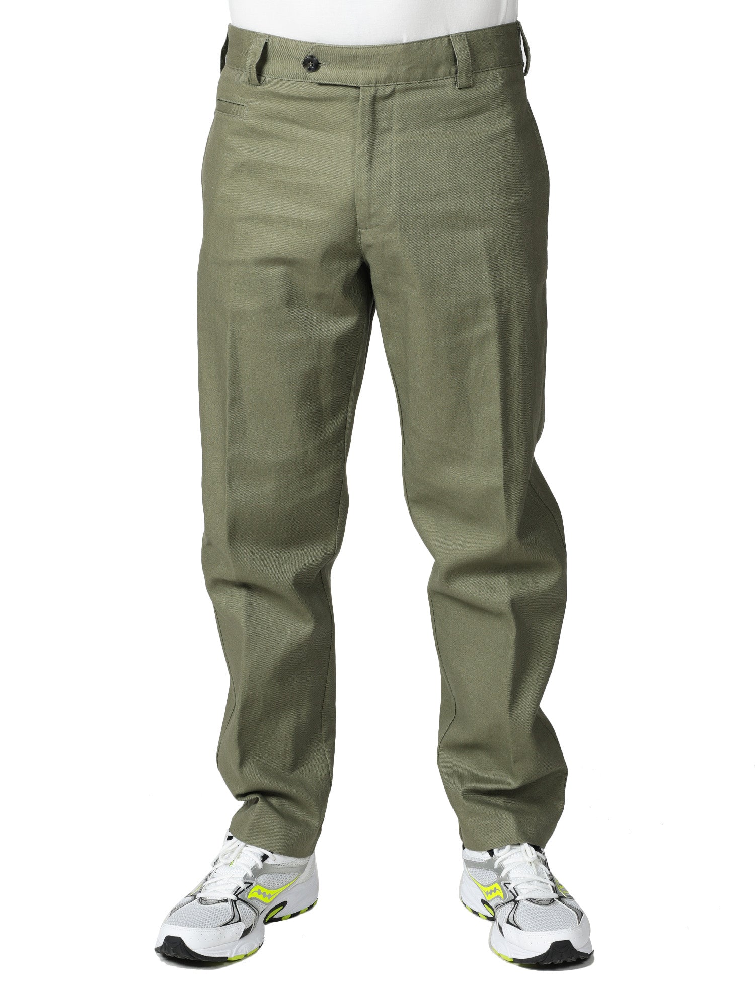 PANTALONE UOMO OFFICINA 36 SIDDI MILITARE IN MISTO COTONE