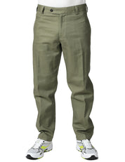PANTALONE UOMO OFFICINA 36 SIDDI MILITARE IN MISTO COTONE