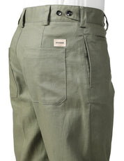 PANTALONE UOMO OFFICINA 36 SIDDI MILITARE IN MISTO COTONE
