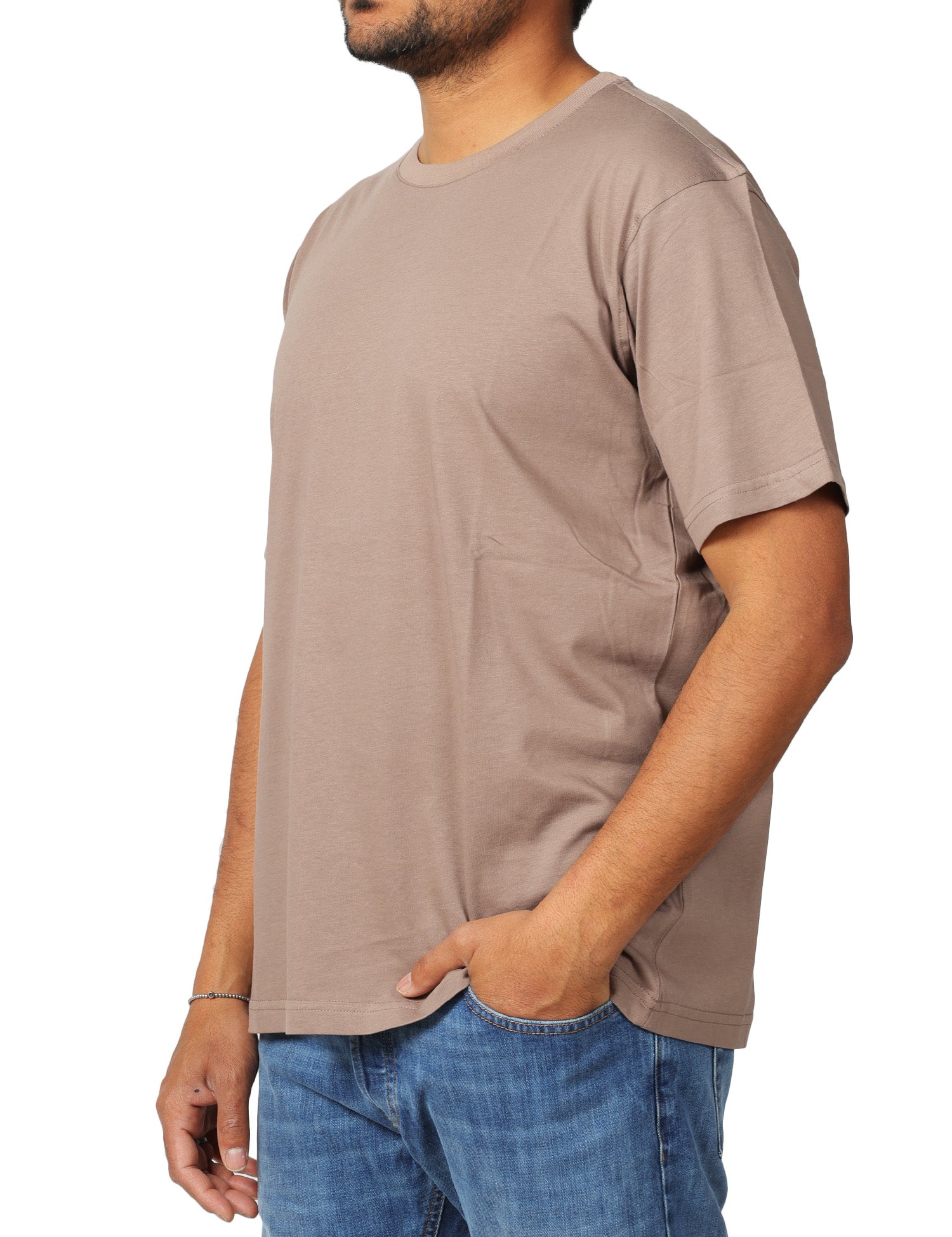 T-SHIRT UOMO OFFICINA 36 FANGO GIROCOLLO IN JERSEY