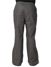 PANTALONE UOMO ROBERTO COLLINA GRIGIO CON ELASTICO IN VITA E GAMBA DRITTA