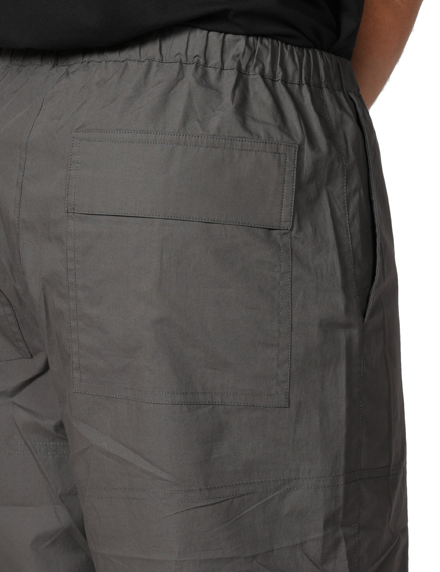 PANTALONE UOMO ROBERTO COLLINA GRIGIO CON ELASTICO IN VITA E GAMBA DRITTA