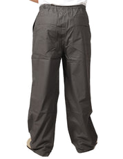 PANTALONE UOMO ROBERTO COLLINA GRIGIO CON ELASTICO IN VITA E GAMBA DRITTA
