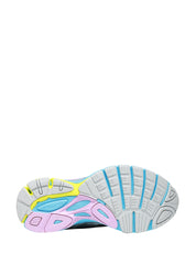 SCARPA DONNA SAUCONY PROGRID GUIDE GREY/AQUA CON INSERTI IN GOMMA E TOMAIA IN MESH TRASPIRANTE