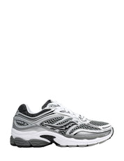 SCARPA DONNA SAUCONY PROGRID OMNI 9 GREY/SILVER CON TOMAIA IN MESH E INSERTI IN GOMMA