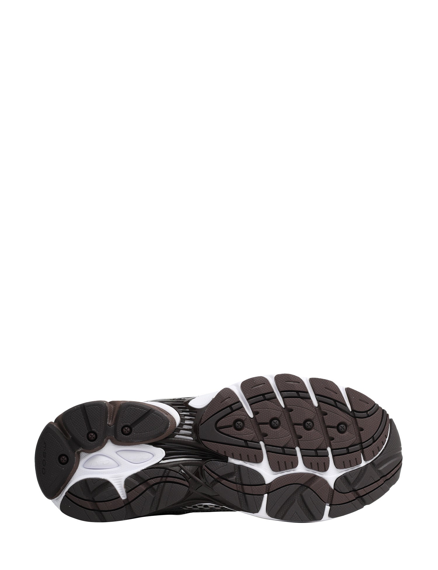 SCAROA UOMO SAUCONY PROGRID OMNI 9 WHITE/BROWN CON TOMAIA IN MESH E INSERTI IN GOMMA