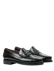 MOCASSINO UOMO SEBAGO CLASSIC DAN BLACK IN PELLE LISCIA E SUOLA IN GOMMA