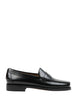 Mocassino uomo sebago classic dan black in pelle liscia e suola in gomma