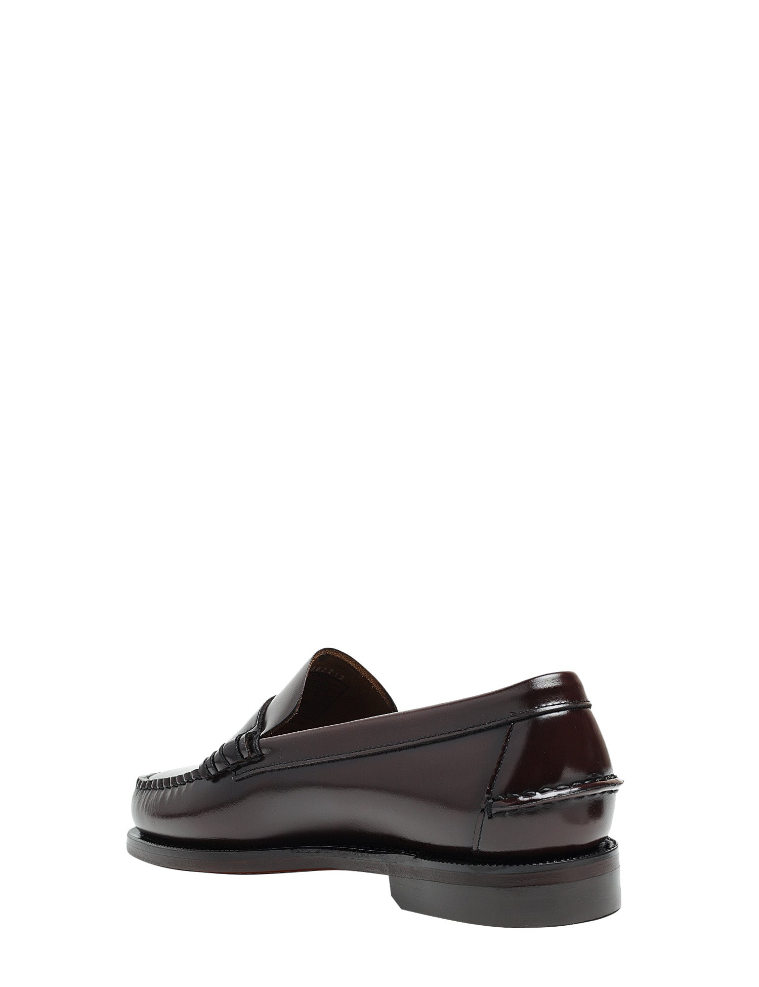 MOCASSINO UOMO SEBAGO CLASSIC DAN BURGUNDY IN PELLE LISCIA E SUOLA IN GOMMA
