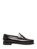 Mocassino uomo sebago classic dan burgundy in pelle liscia e suola in gomma