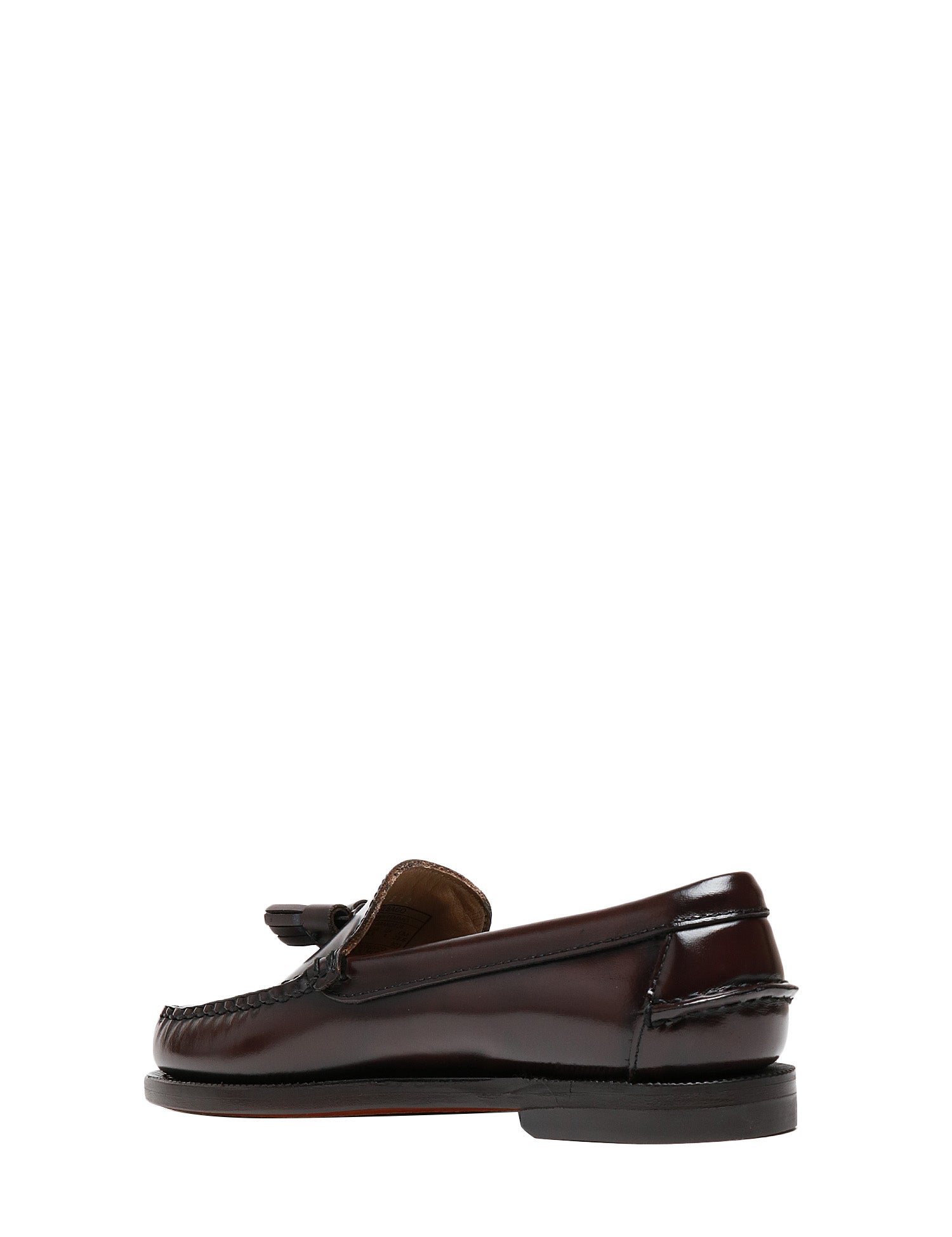 MOCASSINO DONNA SEBAGO CLASSIC WILL BURGUNDY IN PELLE LISCIA CON NAPPINE