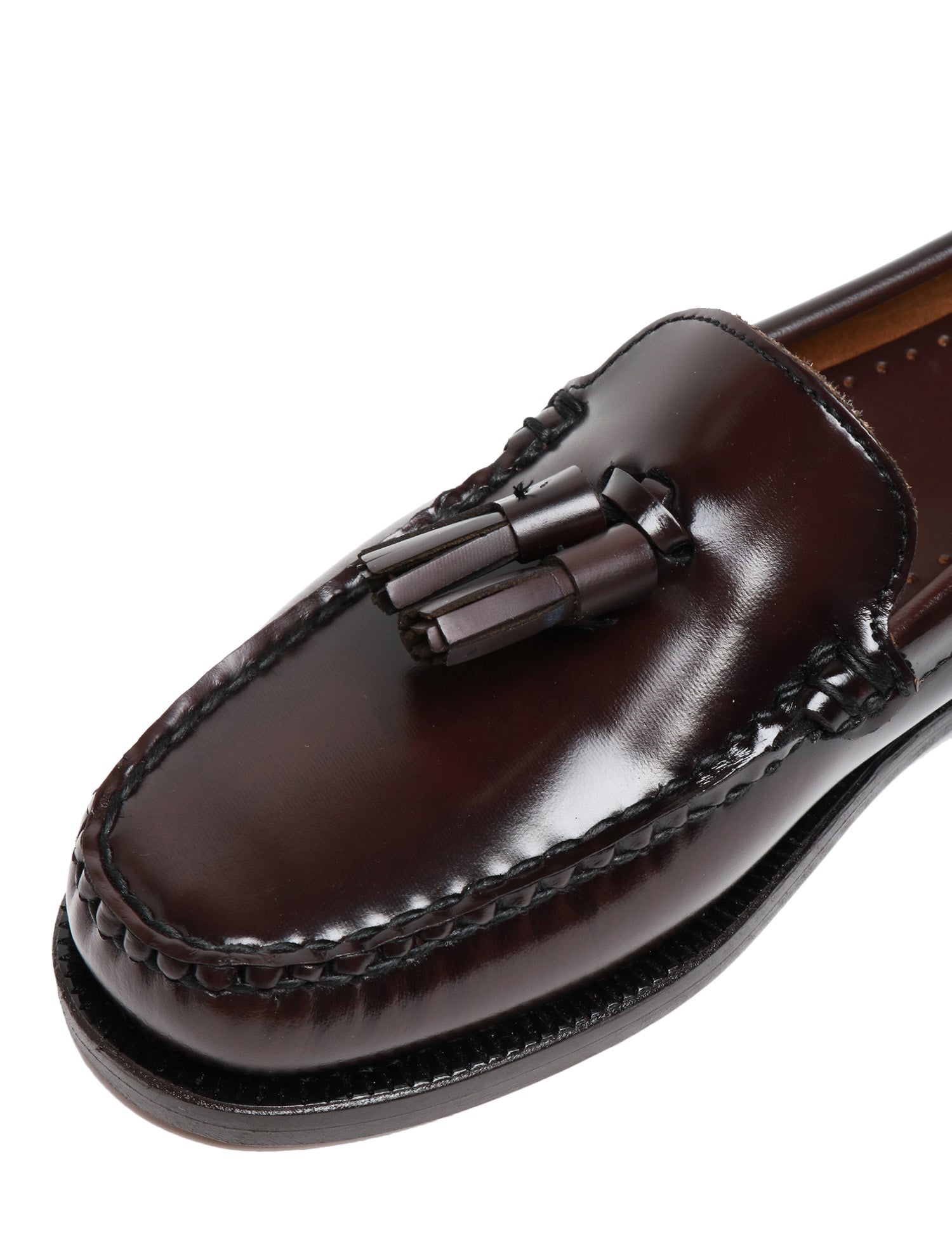 MOCASSINO DONNA SEBAGO CLASSIC WILL BURGUNDY IN PELLE LISCIA CON NAPPINE